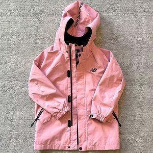 Girls New Balance 3-in-1 Waterproof Jacket size 5T